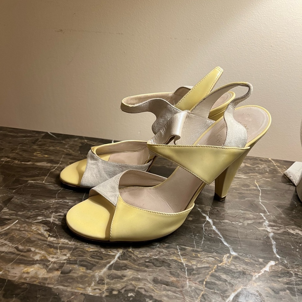 Christian Dior heel sandals